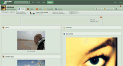 Desktop Screenshot of nicilove.deviantart.com