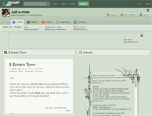 Tablet Screenshot of just-a-mess.deviantart.com