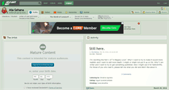 Desktop Screenshot of mia-sehana.deviantart.com