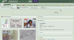 Desktop Screenshot of lya-manoli.deviantart.com