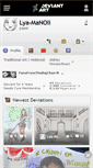 Mobile Screenshot of lya-manoli.deviantart.com