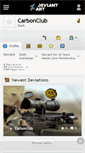 Mobile Screenshot of carbonclub.deviantart.com
