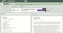 Desktop Screenshot of melodierox.deviantart.com