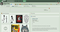 Desktop Screenshot of infinite-finite.deviantart.com