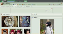 Desktop Screenshot of bemefullmoon.deviantart.com