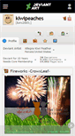 Mobile Screenshot of kiwipeaches.deviantart.com