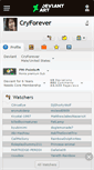 Mobile Screenshot of cryforever.deviantart.com