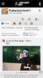 Mobile Screenshot of fruba-kyo-lover1.deviantart.com