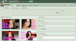 Desktop Screenshot of charcomb.deviantart.com