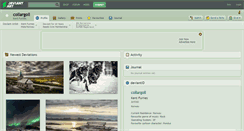 Desktop Screenshot of collargoll.deviantart.com