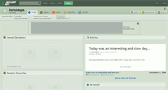 Desktop Screenshot of darksidegds.deviantart.com