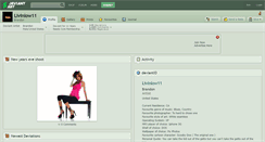 Desktop Screenshot of livinlow11.deviantart.com