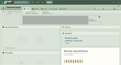Desktop Screenshot of llamacancanplz.deviantart.com
