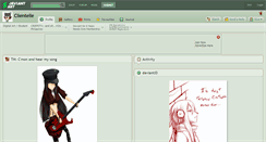 Desktop Screenshot of clientelle.deviantart.com