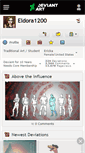 Mobile Screenshot of eldora1200.deviantart.com