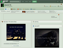 Tablet Screenshot of oberst176.deviantart.com
