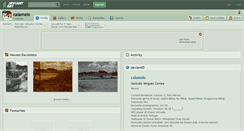 Desktop Screenshot of calamelo.deviantart.com