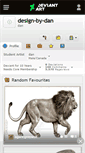 Mobile Screenshot of design-by-dan.deviantart.com