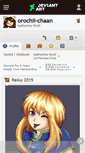 Mobile Screenshot of orochii-chaan.deviantart.com