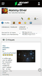 Mobile Screenshot of mommy-silver.deviantart.com