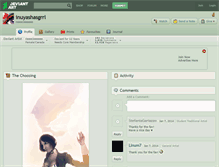 Tablet Screenshot of inuyashasgrrl.deviantart.com