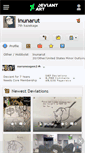 Mobile Screenshot of inunarut.deviantart.com