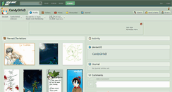Desktop Screenshot of candygirlxd.deviantart.com