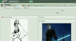 Desktop Screenshot of challenger3.deviantart.com