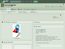 Tablet Screenshot of chronotriggerfan.deviantart.com