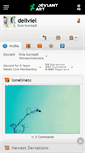 Mobile Screenshot of deliviel.deviantart.com