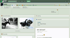 Desktop Screenshot of lexien.deviantart.com