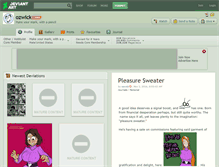 Tablet Screenshot of ozwick.deviantart.com