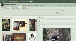 Desktop Screenshot of emma-in-candyland.deviantart.com
