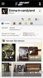 Mobile Screenshot of emma-in-candyland.deviantart.com