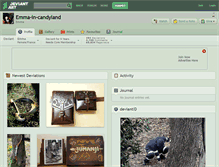 Tablet Screenshot of emma-in-candyland.deviantart.com