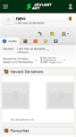 Mobile Screenshot of new.deviantart.com