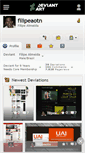 Mobile Screenshot of filipeaotn.deviantart.com