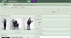 Desktop Screenshot of mikimi.deviantart.com