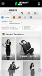 Mobile Screenshot of mikimi.deviantart.com