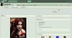 Desktop Screenshot of manusbreak.deviantart.com