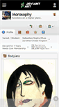 Mobile Screenshot of morosophy.deviantart.com
