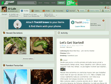 Tablet Screenshot of al-luix.deviantart.com