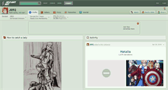 Desktop Screenshot of jill92.deviantart.com