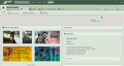 Desktop Screenshot of ho-my-gosh.deviantart.com