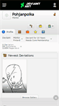 Mobile Screenshot of pohjanpoika.deviantart.com