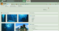 Desktop Screenshot of cermit.deviantart.com