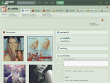 Tablet Screenshot of elwarda.deviantart.com