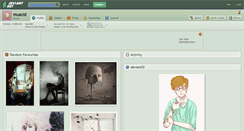 Desktop Screenshot of muscid.deviantart.com