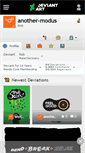 Mobile Screenshot of another-modus.deviantart.com