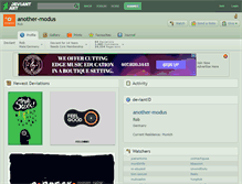 Tablet Screenshot of another-modus.deviantart.com